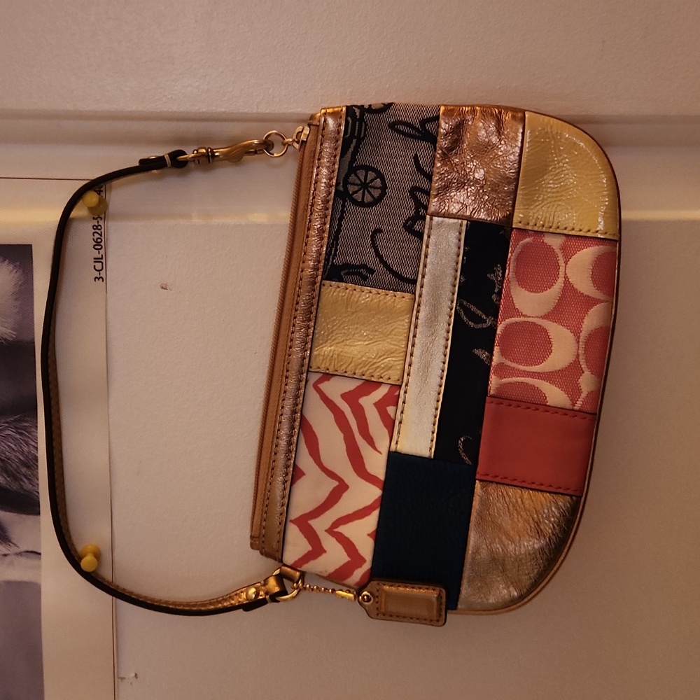 Coach Patchwork Wristlet - image 2